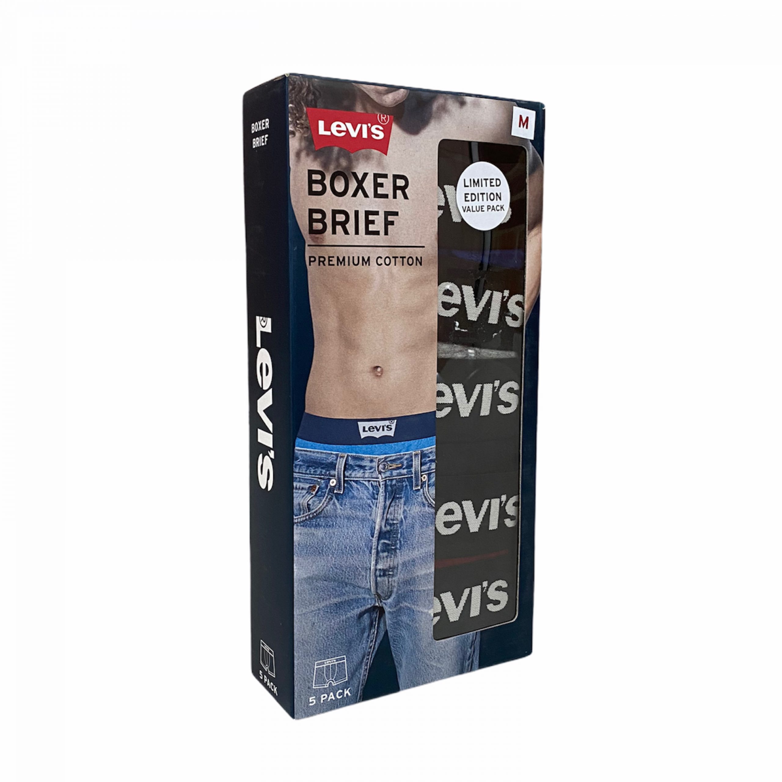 Top 65+ imagen levi’s boxer briefs 5 pack